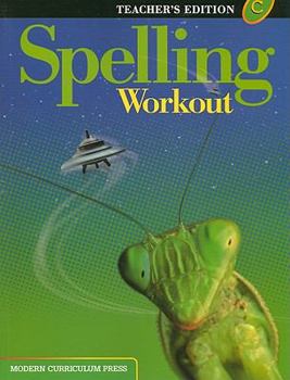 Paperback Spelling Workout, Level C Book