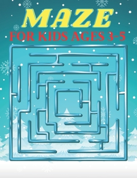 Paperback Maze for Kids Ages 3-5: A amazing maze book for toddlers who loves maze Book