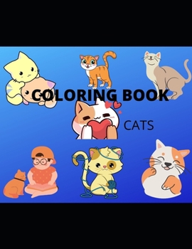 Paperback Coloring Book: Cats Book
