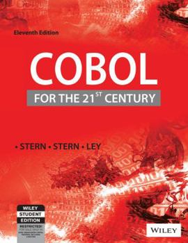 Paperback Willey India Cobol For The 21St Century, 11Th Ed Book
