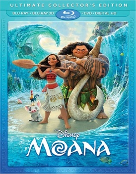 Blu-ray Moana Book