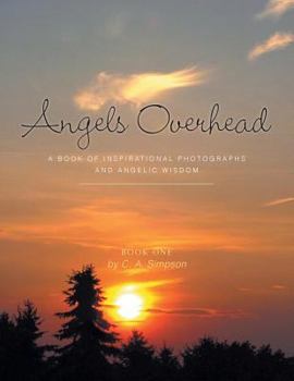 Paperback Angels Overhead: A Book of Inspirational Photographs and Angelic Wisdom Book