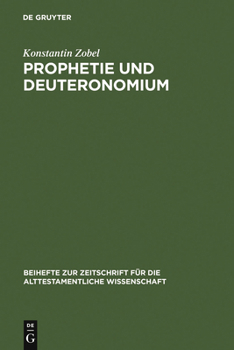 Hardcover Prophetie und Deuteronomium [German] Book
