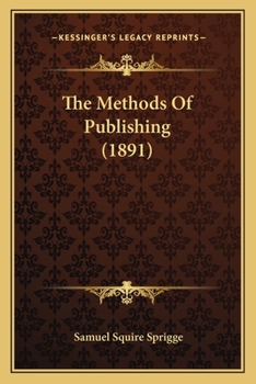 The Methods of Publishing