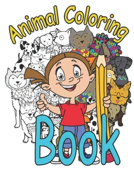 Paperback Animal Coloring Book: For Kids Aged Book