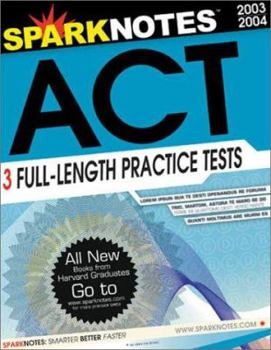 Spark Notes The New ACT - Book  of the SparkNotes Test Prep