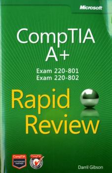 Paperback CompTIA A+ Rapid Review (Exam 220-801 and Exam 220-802) Book