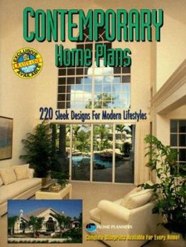 Paperback Contemporary Home Plans: 220 Sleek Designs for Modern Lifestyles Book