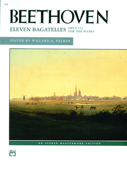 Paperback Beethoven -- Eleven Bagatelles, Op. 119 for the Piano Book