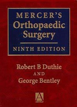 Hardcover Mercer's Orthopaedic Surgery Book