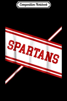 Composition Notebook: Spartan Cheerleader Uniform for Halloween Journal/Notebook Blank Lined Ruled 6x9 100 Pages