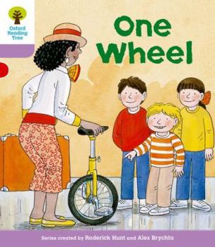 Paperback Oxford Reading Tree: Level 1+: More First Sentences B: One Wheel Book