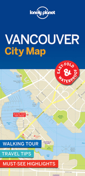 Map Lonely Planet Vancouver City Map Book