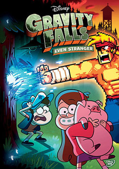 DVD Gravity Falls: Even Stranger Book