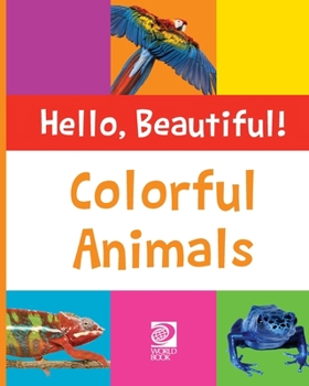 Paperback Colorful Animals Book