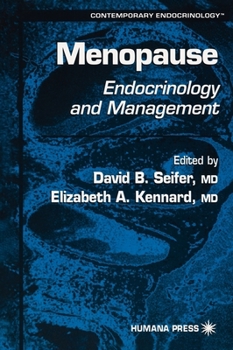 Hardcover Menopause: Endocrinology and Management Book
