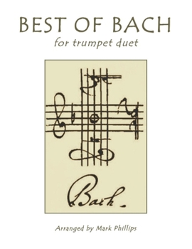 Paperback Best of Bach for Trumpet Duet Book