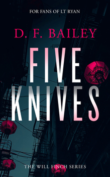 Paperback Five Knives: A Will Finch Mystery Thriller Book