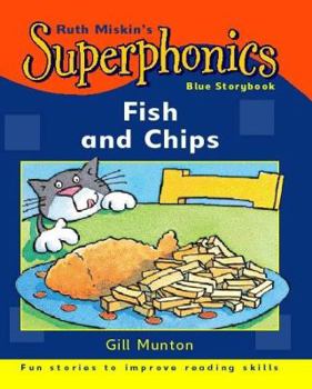 Paperback Superphonics Blue Story Book: Fish and Chips Book