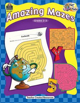 Paperback Start to Finish: Amazing Mazes Grd 2-3 Book