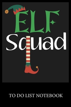 Elf Squad: Checklist Paper To Do & Dot Grid Matrix To Do Journal, Daily To Do Pad, To Do List Task, Agenda Notepad Daily Work Task Checklist Planner School Home Office