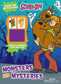 Paperback Scooby-Doo Monsters and Mysteries [With Ink Pad and Stamp Pad] Book