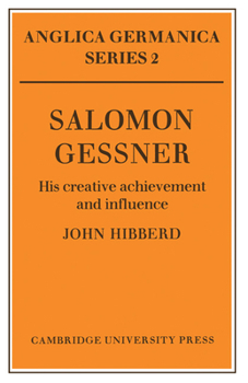 Paperback Salomon Gessner: His Creative Achievement and Influence Book