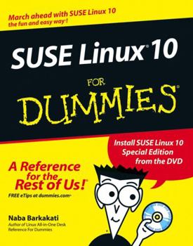 Paperback Suse Linux 10 for Dummies [With CD ROM] Book