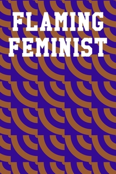 Flaming Feminist: Blank Ukelele Tab Notebook 6”x9” 120 Pages