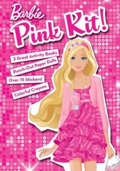 Paperback Barbie Pink Kit! [With Sticker(s) and 3 Activity Books, Paper Dolls and Crayons] Book