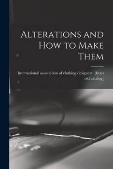 Paperback Alterations and how to Make Them Book