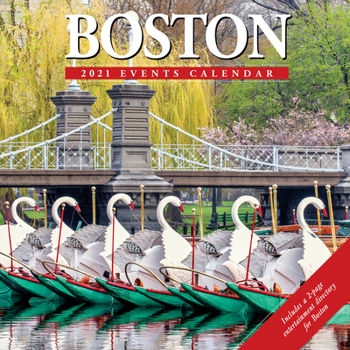 Calendar Boston 2021 Wall Calendar Book
