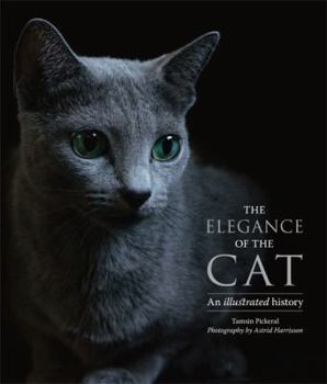 Hardcover The Elegance of the Cat: An Illustrated History Book