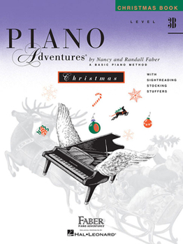 Paperback Piano Adventures - Christmas Book - Level 3b Book