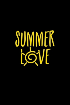 Summer Love Journal: 110 Pages 6x9 Inch, great Gift Journal Notebook