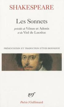 Paperback Sonnets Venus Et Adonis [French] Book