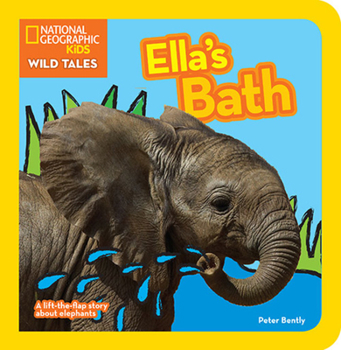 Board book Ella's Bath: A Lift-The-Flap Story about Elephants Book