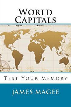 Paperback World Capitals: Test Your Memory Book