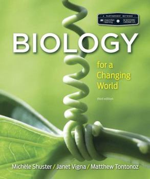 Paperback Scientific American Biology for a Changing World Book