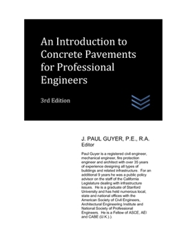Paperback An Introduction to Concrete Pavements for Professional Engineers Book