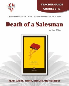 Paperback Death Of A Salesman - Teacher Guide by Novel Units Book