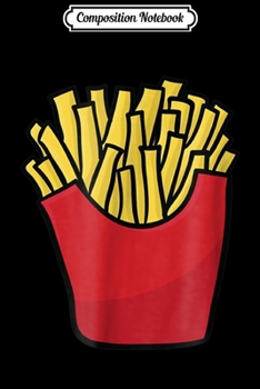 Paperback Composition Notebook: French Fries Emoticon Journal/Notebook Blank Lined Ruled 6x9 100 Pages Book