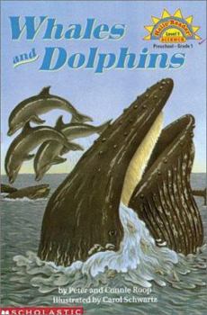 Paperback Scholastic Reader Level 1: Whales and Dolphins Book