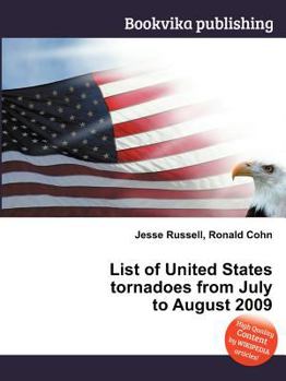 Paperback List of United States Tornadoes from July to August 2009 Book