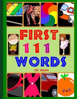 Paperback First 111 Words: 111 High Resolution Images&Words for kids Book