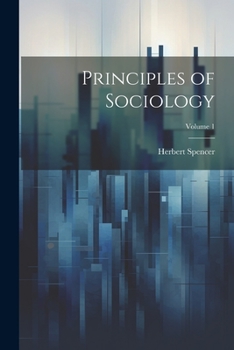 Paperback Principles of Sociology; Volume 1 Book