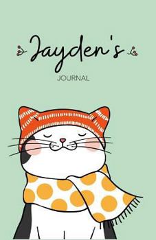 Paperback Jayden's Journal: 150 Page Personalised Notebook for Jayden Book