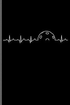 Paperback Pickle Ball Heartbeat: Pickleball Sports notebooks gift (6x9) Dot Grid notebook to write in Book