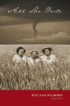 Paperback All She Wrote: Sonnets Book