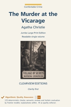 The Murder at the Vicarage (Comfortable Crime)